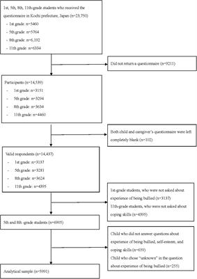 No moderating effect of coping skills on the association between bullying experience and self-esteem: Results from K-CHILD study